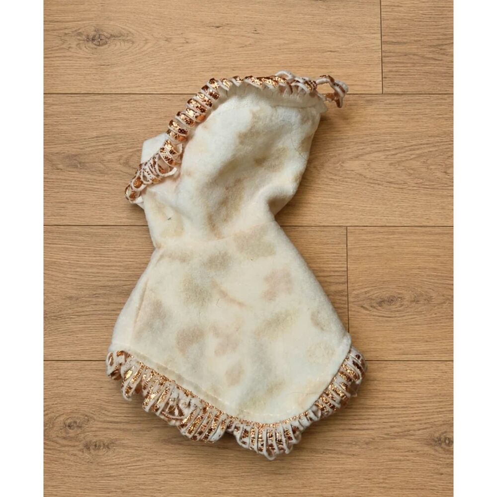 Disney Pocahontas Sun Color Doll Dress Only Cream Fringe